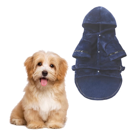 GASTROPOD Dog Clothes,Polyester Dog Clothes for Small Dogs,Suitable for Home Use Puppy Clothes,Blue,XL