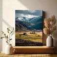 thumbnail image 6 of Scottish Highlands Landscape Canvas Print Wall Art for Living Room Bedroom Dining Room Office Kitchen Hallway Den Decor, 6 of 8