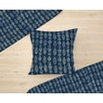 thumbnail image 6 of The Cozy Creations 2PCS Cotton Indigo Blue Decorative Pillow Cover, 20"X20" Double Sided Hand Block Printed Cushion Cover for Sofa Patio Couch, 6 of 9