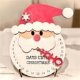 thumbnail image 3 of Bloques de madera Calendario de Adviento de Navidad, Cuenta atrás de madera para decoración de Navidad, letrero de cuenta regresiva de Navidad de 24 días, 3 of 4