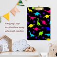 thumbnail image 6 of FMSHPON Cute Colorful Dinosaurs Clipboard Hardboard Wood Nursing Clip Board and Pull for Standard A4 Letter 13x9 inches, 6 of 7
