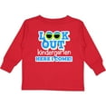 thumbnail image 3 of Inktastic Look out Kindergarten Here I Come Boys Long Sleeve Toddler T-Shirt, 3 of 5
