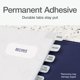 thumbnail image 4 of Adhesivo láser permanente Index Tabs Redi-Tag, color blanco, 675 pestañas, 4 of 7