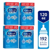 Enfamil Optimum (Enspire) Powder Baby Formula, Our Closest to Breast Milk, 30 oz Refill, 4 count