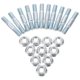 thumbnail image 1 of BRIGHTFUFU 10 juegos de tornillos de reparación integral para motosierra, tornillos de repuesto metálicos para la herramienta de montaje y mantenimiento de la barra de cadena (M8), 1 of 7