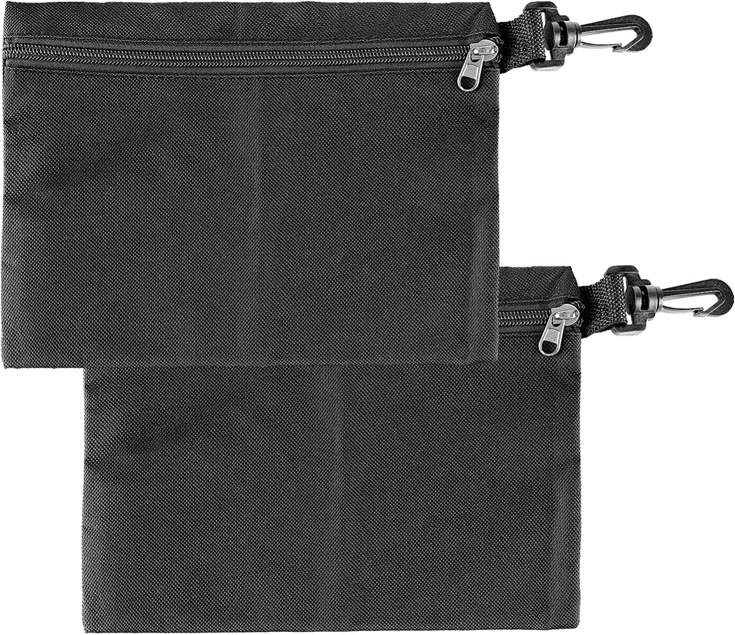 2Pack Small Tool Pouches with Zipper, Waterproof Canvas Tool Pouches
