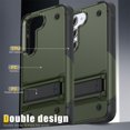 thumbnail image 2 of JTCASES for Samsung Galaxy S23 Plus Case, Foldable Kickstand Heavy Duty Protective Rugged Hybird Anti-slip Shockproof/Drop Resistant PC TPU Shell for Samsung Galaxy S23 Plus, Armygreen, 2 of 7