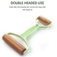 thumbnail image 3 of Wovilon Double Headed Wooden Rolling Pin Hand-Held Plastic Handle Flour Stick Baking Tool Roller Face Stick Children'S Rolling Pin, 3 of 9