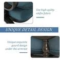 thumbnail image 4 of SUNCROWN 5-Piece Patio Furniture Conversation Sets with Wrought Iron Loveseat and Spring Chairs（Peacock Blue）, 4 of 5