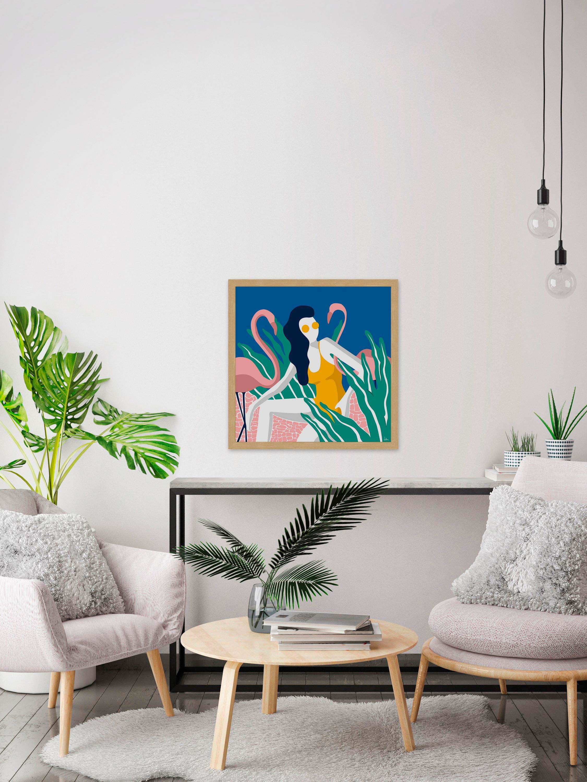 Eco Adventures Framed Painting Print