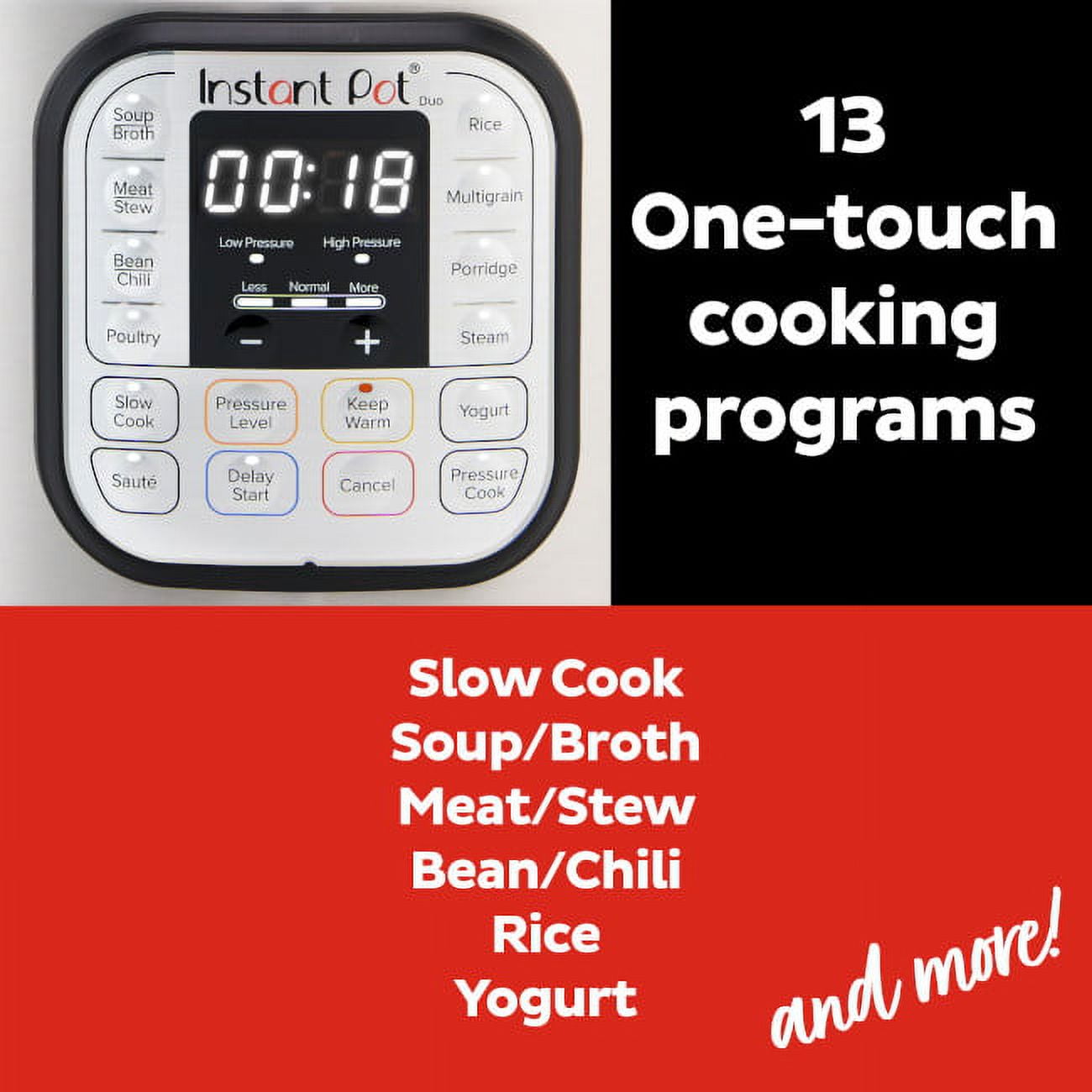 Duo Mini 3 Qt 7-in-1 Multi- Use Programmable Pressure Cooker, Slow Coo —  ShopWell