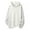 Gray, variant on EchfiProm Hoodies for Men Running Plain Sports Trendy White Long Sleeve Mens Tops Sweatshirt L