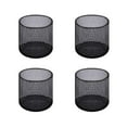 thumbnail image 2 of Wweixi 4pcs, Bags, Reusable Breathable Bags, Nursery Design, Water Potatoes black circular mesh*4Pcs, 2 of 6