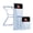 Blue, variant on MonsDirect for 6.7 inch Samsung Galaxy Z Flip 4 5G 2022 Case, Slim Clear Plating Frame Hard PC Back Shockproof Anti-Scratch Full Coverage Bumper Protective Shell Cover for Galaxy Z Flip 4, Black