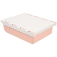 thumbnail image 1 of Adhesive Hidden Drawer Under Desk Storage Organizers Office Workers Schoolroom Classroom Pink Color 23.50X19.80X7.10CM 1Pcs, 1 of 4