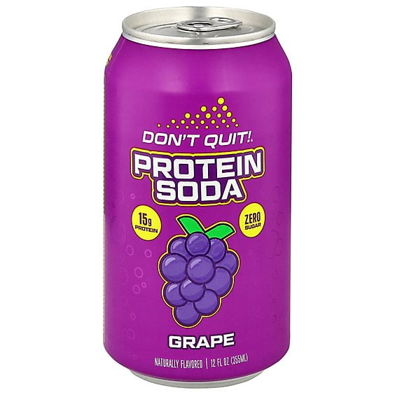 (Pack Of 12) Dont Quit Soda Protein Grape 12 Fo