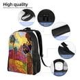 thumbnail image 5 of Haiem Beautiful African Woman Backpack - Stylish and Durable 15-inch Laptop Backpack with Waterproof Oxford Fabric, 5 of 8