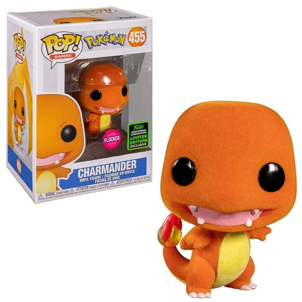 Funko Pop Pokemon Charmander 455 Flocked Limited Funko QZJH003291 Blanco Unitalla