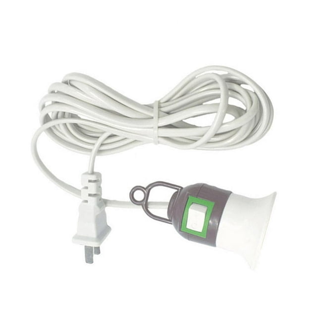 E27 Lamp Base US/EU/UK Plug Socket Base Adapter Bulb Flexible Extender Adjustable Standard Medium Light Bulb Socket Converter