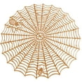 thumbnail image 2 of Sunjoy Tech Placemat Spider Web Shape Table Mat Easy to Clean Heat Resistant Table Placemat for Home Halloween Decor, 2 of 8