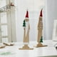 thumbnail image 4 of Noel Muñeco De Nieve Decoración De Madera Adorno De Escritorio Figura De Mesa De Navidad Inevent HA045233-01, 4 of 6