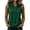 Dark Green #1, variant on WULMLEO Women's Summer Collared Tops Polo Sleeveless Tank Relaxed Fit Soft Basic Tops for Daily Casual Sports Outdoor Beige 2XL