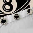 thumbnail image 4 of jejeloiu Billiards Sport Game Blackout Curtains Set of 2 (52x84 Each),Cartoon Planet Stars Window Curtains For Boys Teens, 4 of 6