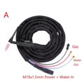 thumbnail image 2 of 350A 4M WP18 WP-18 WP 18 Water Cooled Argon Tig Welding Torch Gun with M16 DJK10-25 DJK35-50 Connector, 2 of 5