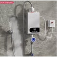 thumbnail image 3 of Calentador de agua instantáneo eléctrico Cabezal de ducha sin tanque Cocina debajo del fregadero Baño, 3 of 5