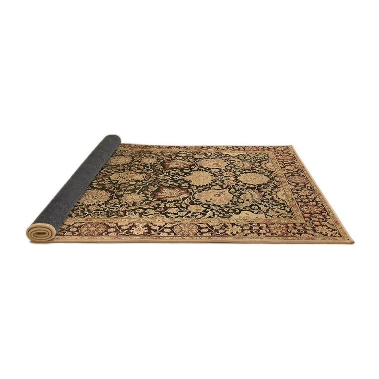 Ahgly Company Indoor Rectangle Oriental Brown Industrial Area Rugs