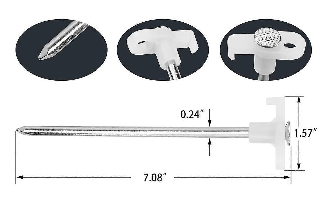 8psc Tent stakes, galvanized steel stakes
