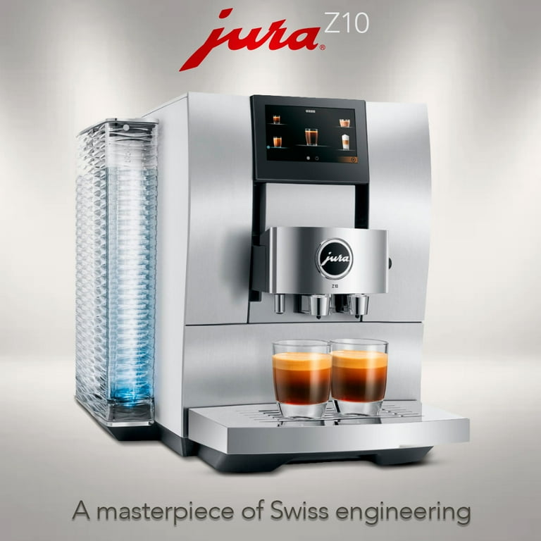 Jura Z10 Coffee (Aluminum White) Bundle with Blend Whole Bean