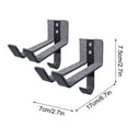 thumbnail image 3 of Surfboard Wall Mount Hooks for Paddleboards Skateboards Snowboards Longboards with Protective Covers and Hardware for Horizontal Hanging Storage, 3 of 8