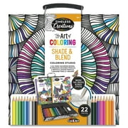 Cra-Z-Art Timeless Creations Shade & Blend, Multicolor Coloring Set, Beginner, Child to Adult