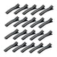 thumbnail image 2 of Pinzas para el cabello Fernando 20 Piezas Negras Dentadas 6 CM, 2 of 8