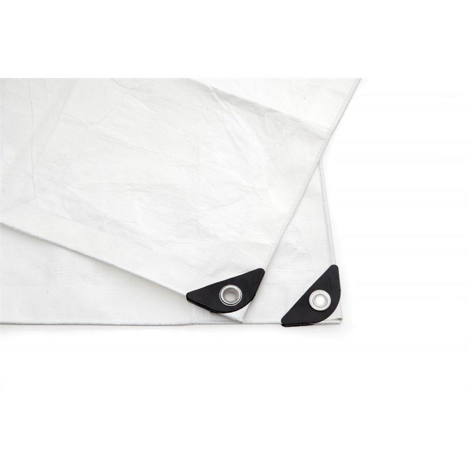 King Canopy White Heavy Duty Tarp 20X20
