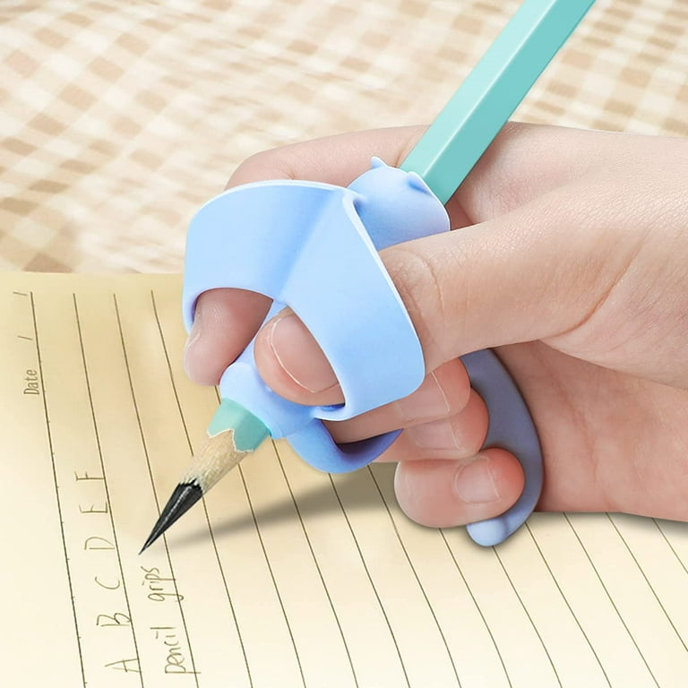  Ciieeo 5pcs Handle Student Wrist Writing Posture Training aid  Preschool Pencil Holder Pencils for Students Fixture Holding a Pen Holder  Writing aids Pencil Child Orthotics take a Pen abs 