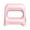 Pink, variant on Myofascial Release Ring ABS Material Deep Tissue Massage Ergonomic Ring Design Portable Lightweight Versatile for Fitness Yoga Athletes Post Workout Recovery Home Gym
