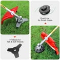 HUYOSEN 51.7CC Grass String Trimmers Gas Straight Shaft Brush Cutter