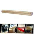 thumbnail image 3 of Soimiss Carbon Fiber Wrap Roll Self Adhesive DIY Sticker for Vehicle Decoration Gold Residue for Cars Motorcycles and More, 3 of 7