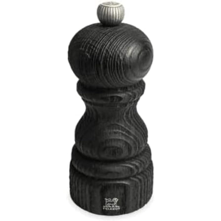 Peugeot Paris Nature Black Salt Mill, 12 cm - 5 in
