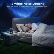 Govee Star Light Projector with 3 Aurora Flowing Effects, Works with Matter, Alexa and Google Assistant, 52 Scene Modes, 18 White Noise Options, LED Night Light Projector for Bedroom, Without Plug