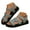 2Grey, variant on Platform Sandals for Women 2025 Summer Beach Shoes Slides Comfortable Footbed Sandal