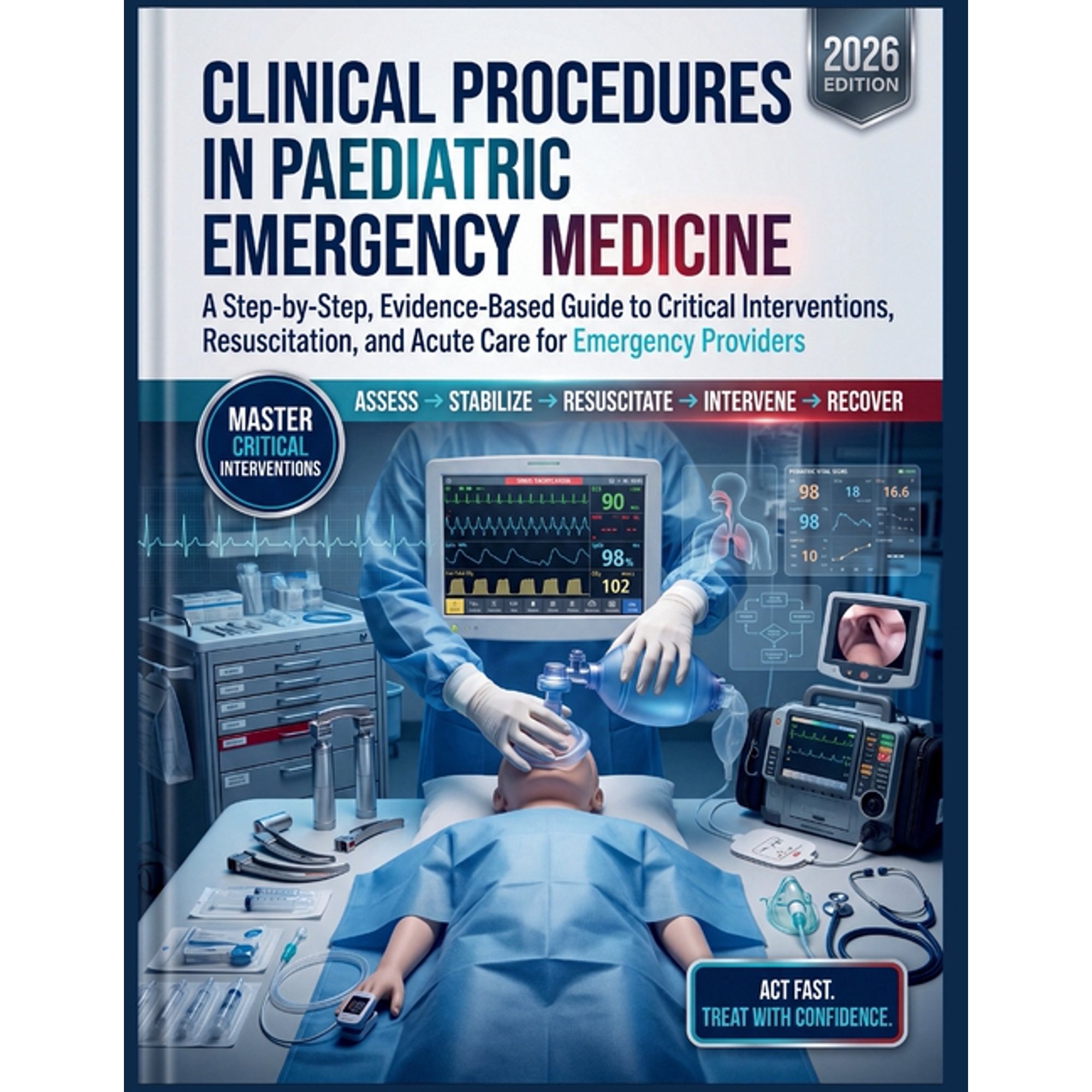 Clinical Procedures in Paediatric Emergency Medicine: A Step-by-Step, Evidence-Based Guide to Critical Interventions, Re, (Paperback)