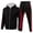 Black, variant on IWRICH Men's Running Tracksuit Athletic Sports Casual Workout Full Zip Sweatsuit Yellow XL