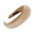 thumbnail image 1 of Diademas para mujer, diadema cuadrada de terciopelo con esponja, diadema para el pelo para mujer, diadema para niña, gorro para bebé, 1 of 4