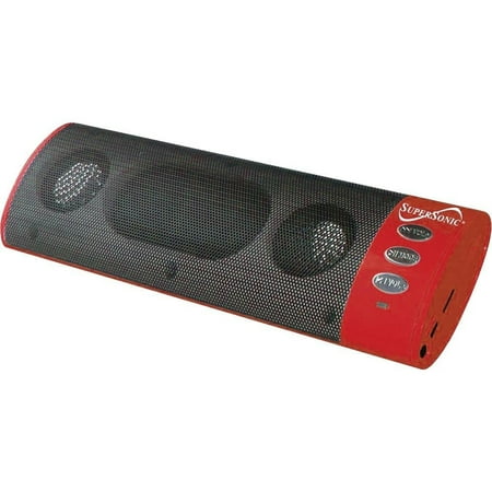 Supersonic Portable MP3 Speaker With USB/SD/AUX Inputs and FM Radio