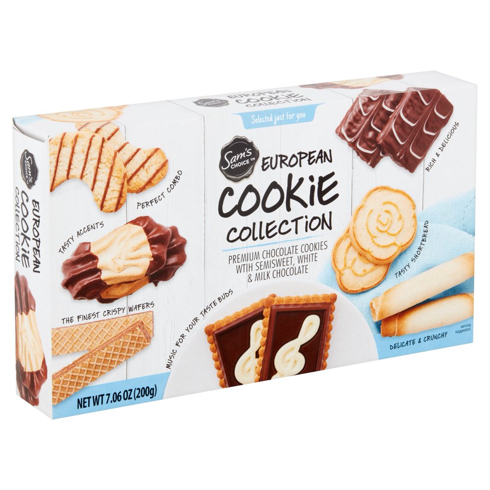 Sam's Choice European Cookie Collection, 7.06 oz
