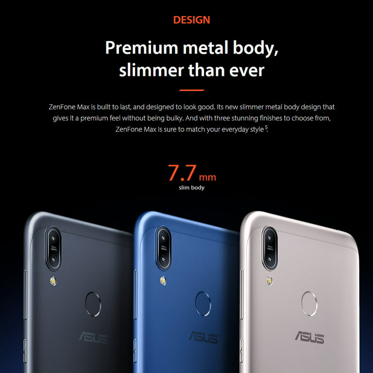Global Version ASUS Zenfone Max M2 ZB633KL Mobile Phone 6.3Inch 3GB 32GB  Snapdragon632 4000mAh Dual SIM Android 8.1 4G LTE Smartphone