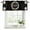 Black, variant on Black Daisy Bees Curtain Valances for Windows, Kitchen Valance Window Treatments Panel 2 Pack, Spring Farmhouse Honey Floral Rings Rod Pocket Short Curtains for Bathroom Bedroom 42 x 12 Inch